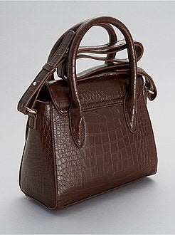 Mala estilo 'crocodilo' - Kiabi