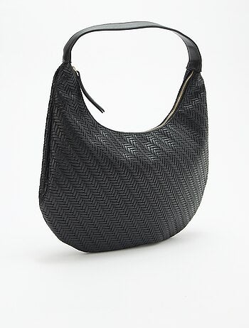 Mala grande em imitação de couro