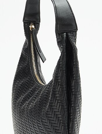 Mala grande em imitação de couro