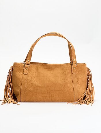 Mala hobo com franjas