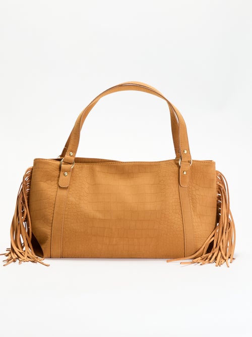 Mala hobo com franjas - Kiabi