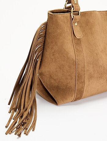 Mala hobo com franjas