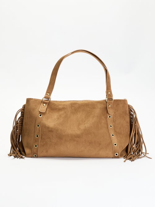 Mala hobo com franjas - Kiabi