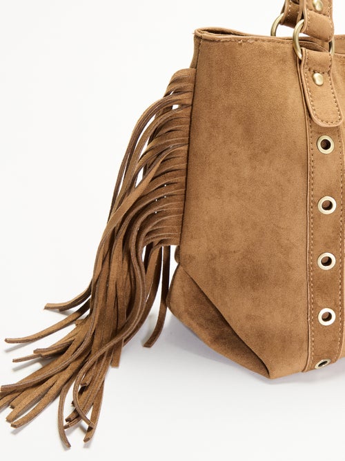 Mala hobo com franjas - Kiabi