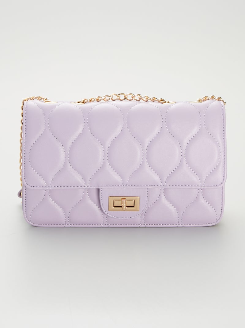 Mala quilted com alça VIOLETA - Kiabi