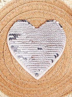 Mala redonda com alça 'coração' - Kiabi