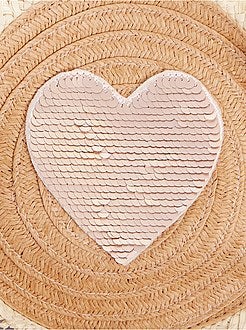 Mala redonda com alça 'coração' - Kiabi