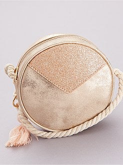 Mala redonda dourada - Kiabi