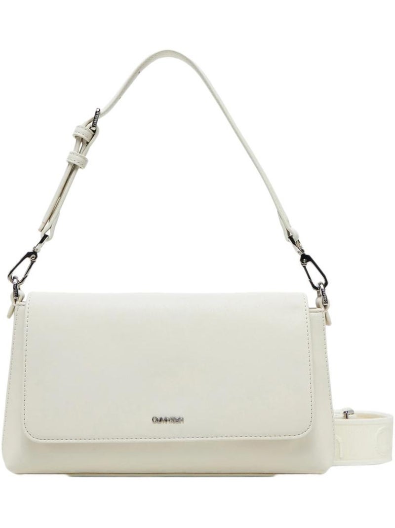 Mala Tiracolo Branca Calvin Klein Jeans Must para Mulher Branco - Kiabi