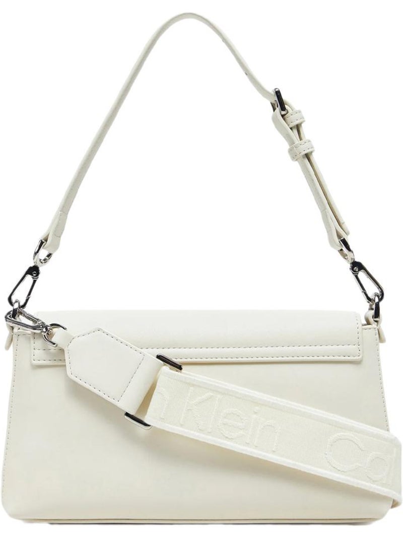 Mala Tiracolo Branca Calvin Klein Jeans Must para Mulher Branco - Kiabi