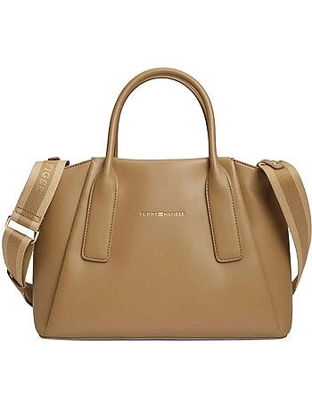 Mala tiracolo camel essencial tommy hilfiger para mulher