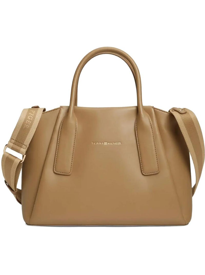Mala tiracolo camel essencial tommy hilfiger para mulher Castanho-capuccino - Kiabi