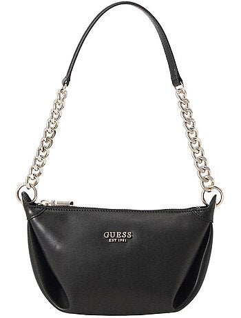 Mala tiracolo guess eco evaine preta com fecho s para mulher