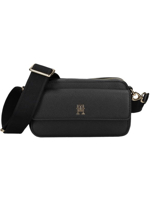 Mala Tiracolo Tommy Hilfiger Distinct Preta para Mulher AW0AW17455 - Kiabi Mala Tiracolo Tommy Hilfiger Distinct Preta para Mulher AW0AW17455 - Kiabi
