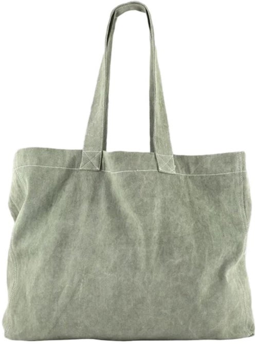 Mala Tote Kaki Kaporal LARSE para Mulher - Kiabi Mala Tote Kaki Kaporal LARSE para Mulher - Kiabi