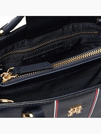 Mala tote tommy hilfiger daily mini para mulher em azul-marinho