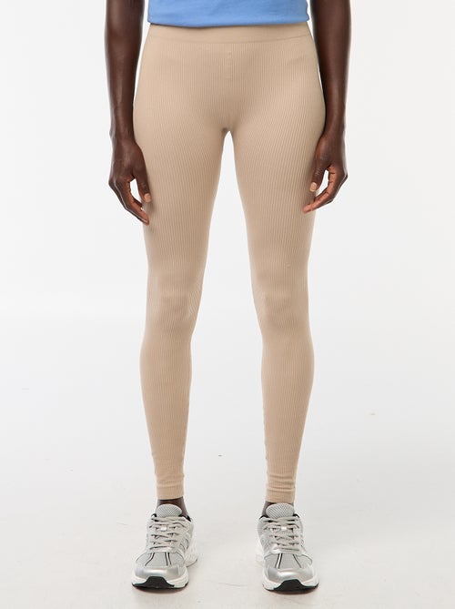 Malha elástica canelada em costura - Kiabi