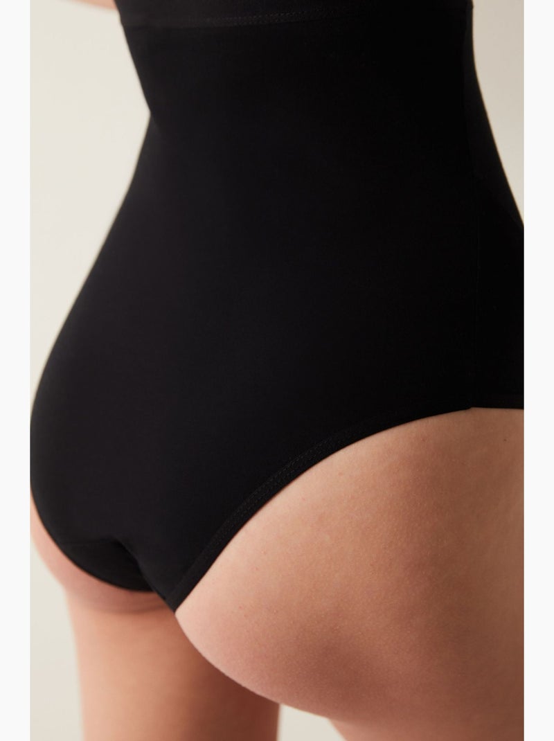 Mama cotton slip penti Preto - Kiabi