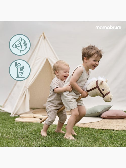 Mamabrum hobby horse - cavalo de pau para crianças a partir dos 18 meses - Kiabi