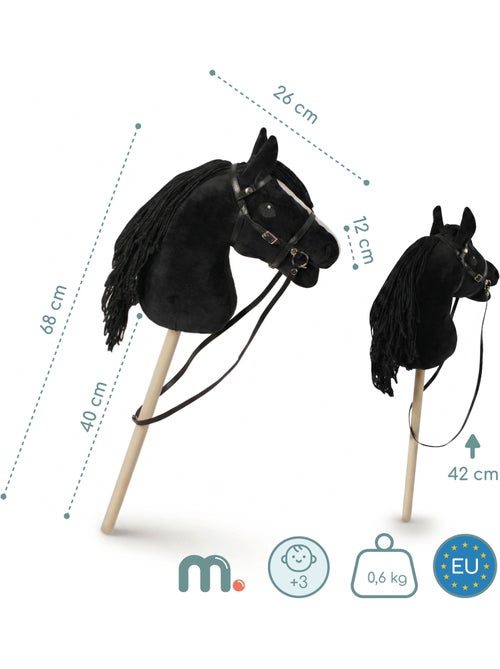 Mamabrum hobby horse - cavalo de pau realista para crianças a partir dos 3 anos - Kiabi