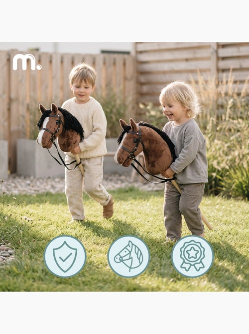 Mamabrum hobby horse - cavalo de pau realista para crianças a partir dos 3 anos - Kiabi