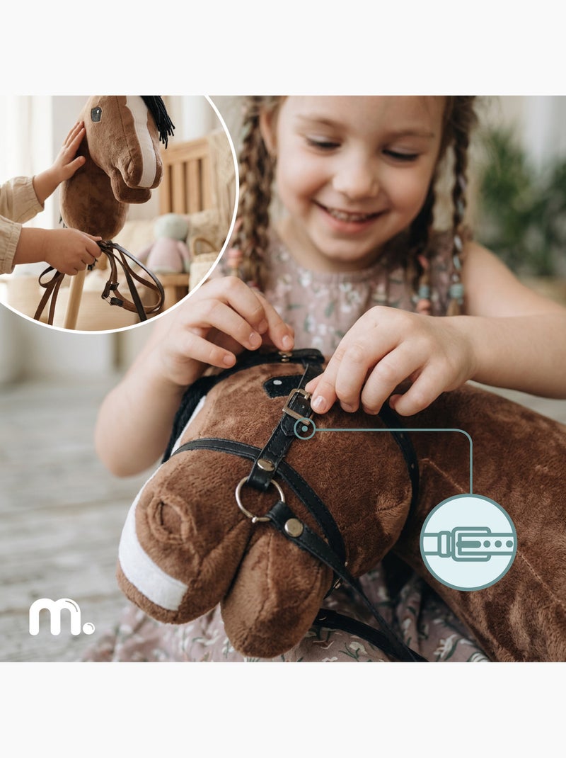Mamabrum hobby horse - cavalo de pau realista para crianças a partir dos 3 anos N/D - Kiabi