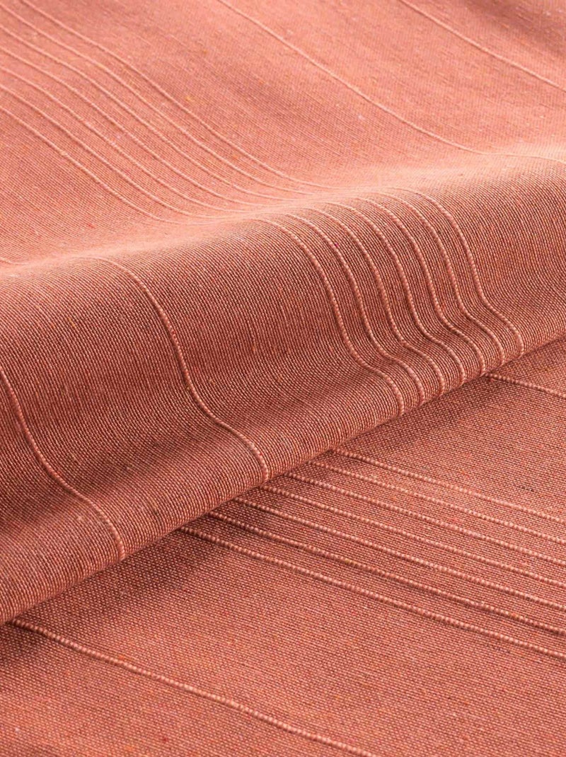 Manta algodão lucile douceur d'intérieur Vermelho granada - Kiabi