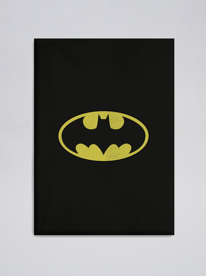 Manta 'Batman' Preto - Kiabi