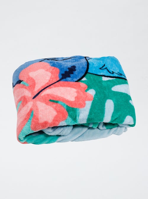 Manta de flanela 'Stitch' - Kiabi