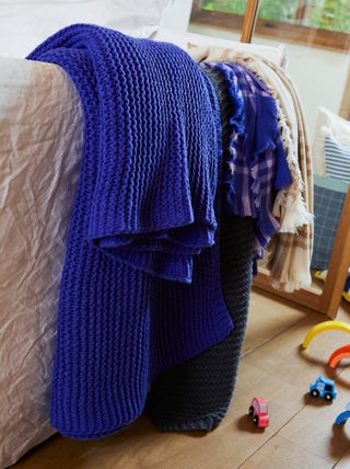 Manta de malha grossa - Kiabi Home