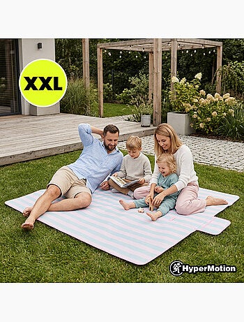 Manta de piquenique hypermotion 150 x 200 cm: impermeável, resistente e compacta