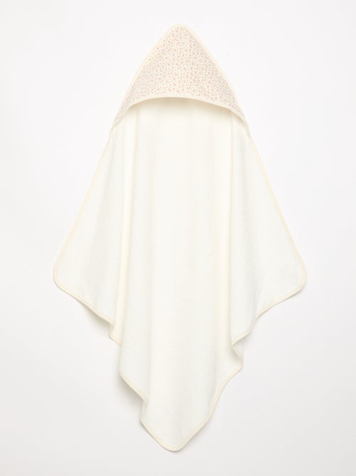Manta estampada em algodão jersey e polar - Kiabi Manta estampada em algodão jersey e polar - Kiabi