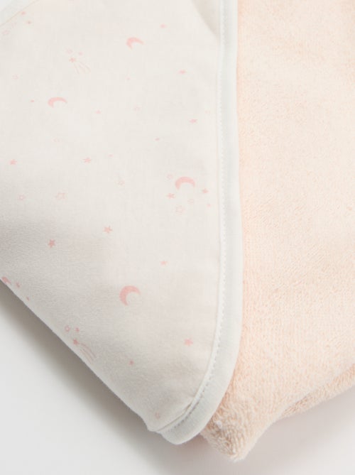 Manta estampada em algodão jersey e polar - Kiabi