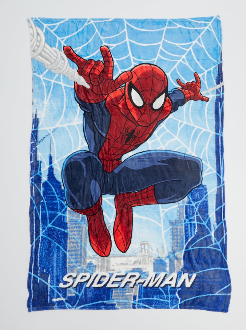 Manta 'Homem-Aranha' AZUL - Kiabi