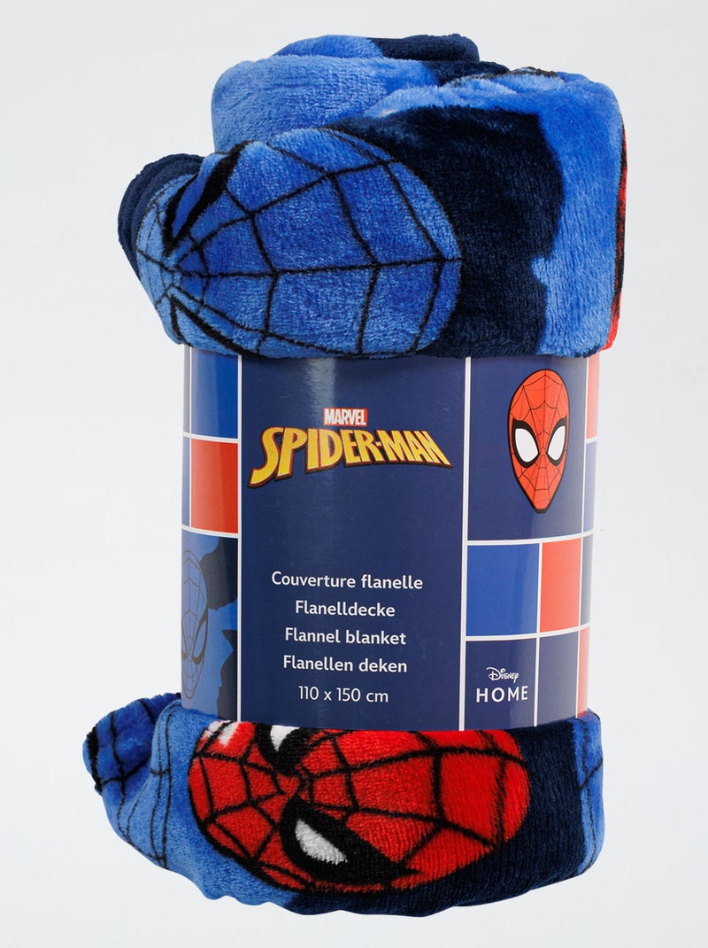 Manta 'Homem-Aranha' Azul - Kiabi