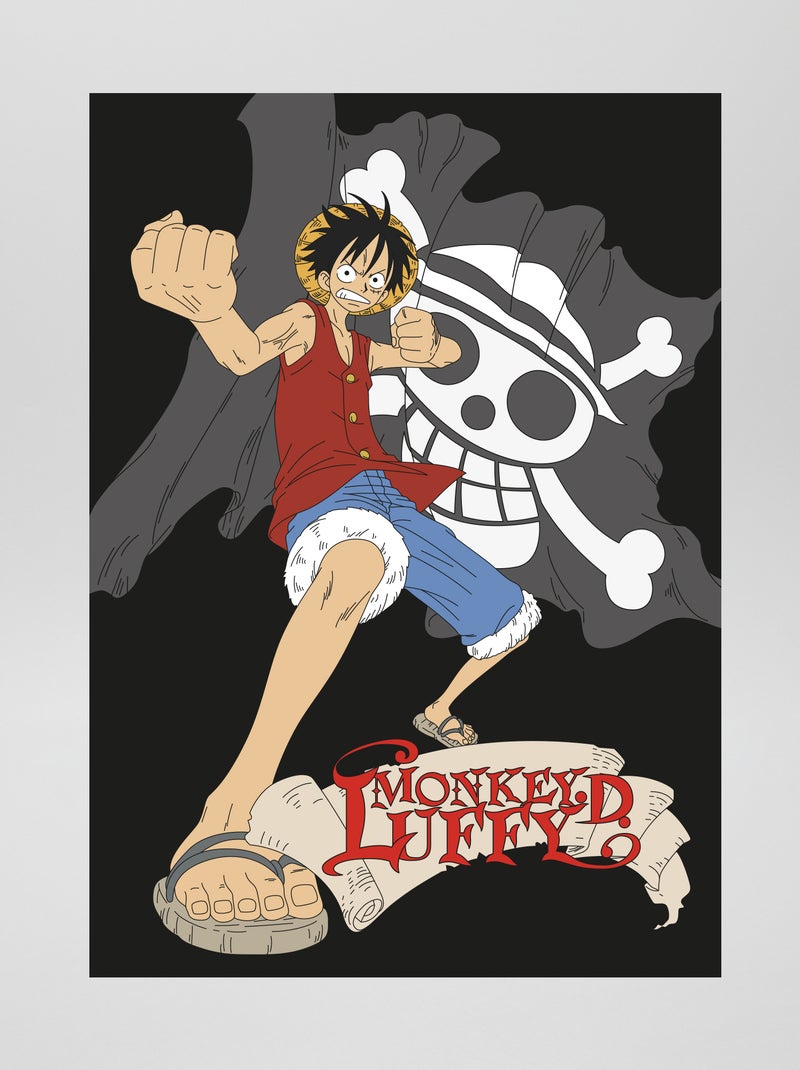 Manta 'One Piece' PRETO - Kiabi