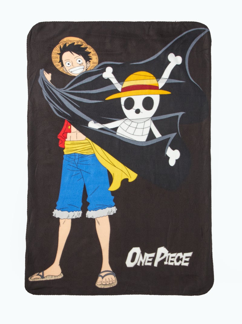 Manta 'One Piece' Preto - Kiabi