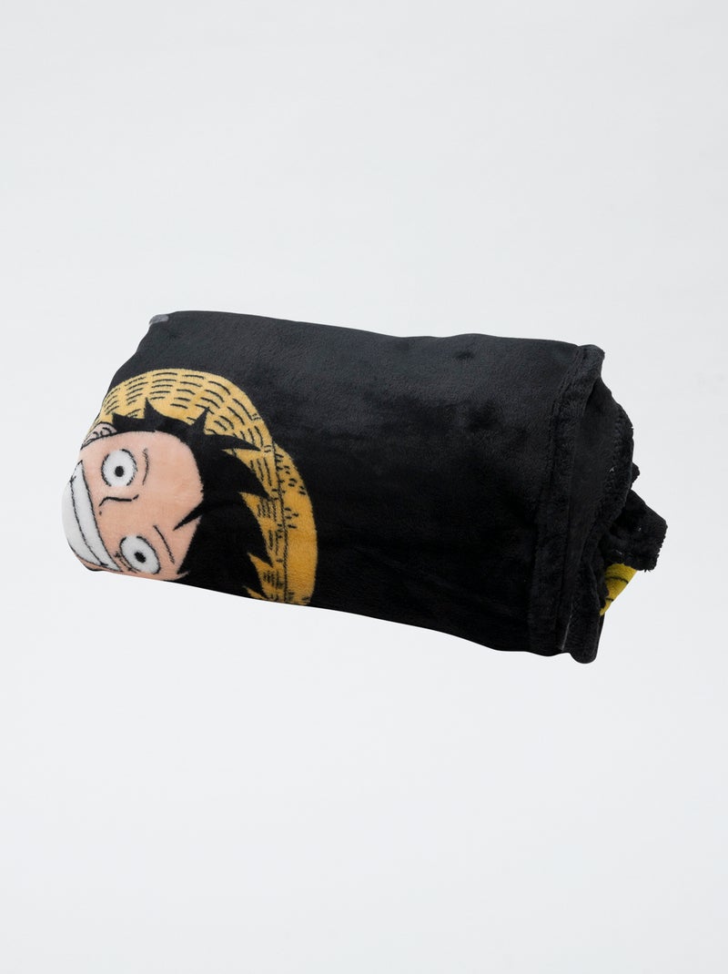 Manta 'One Piece' Preto - Kiabi