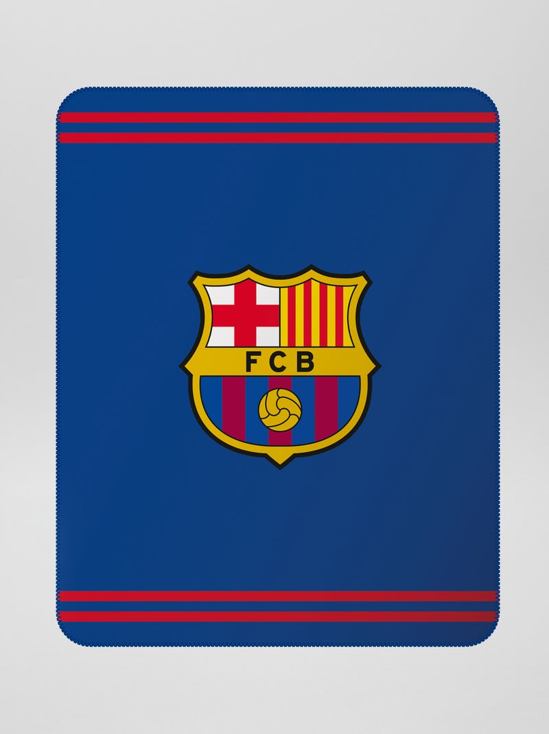 Manta polar 'FC Barcelona' Azul - Kiabi