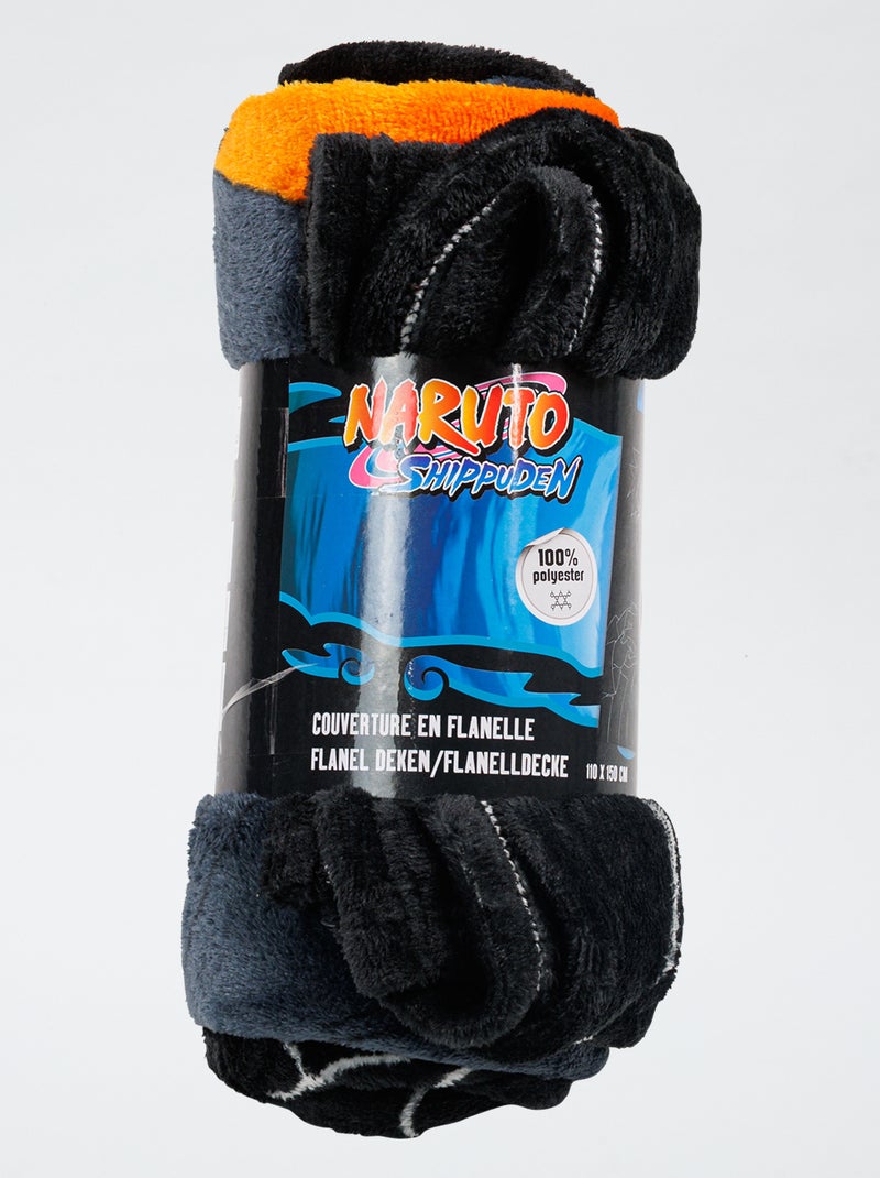 Manta polar 'Naruto' Preto - Kiabi