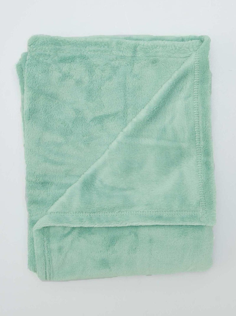 Manta polar para bebé AZUL - Kiabi