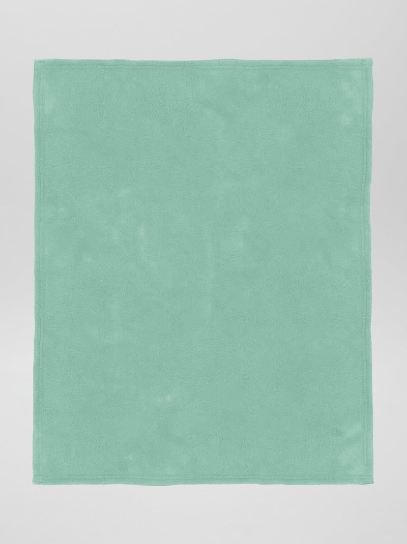 Manta polar para bebé AZUL - Kiabi