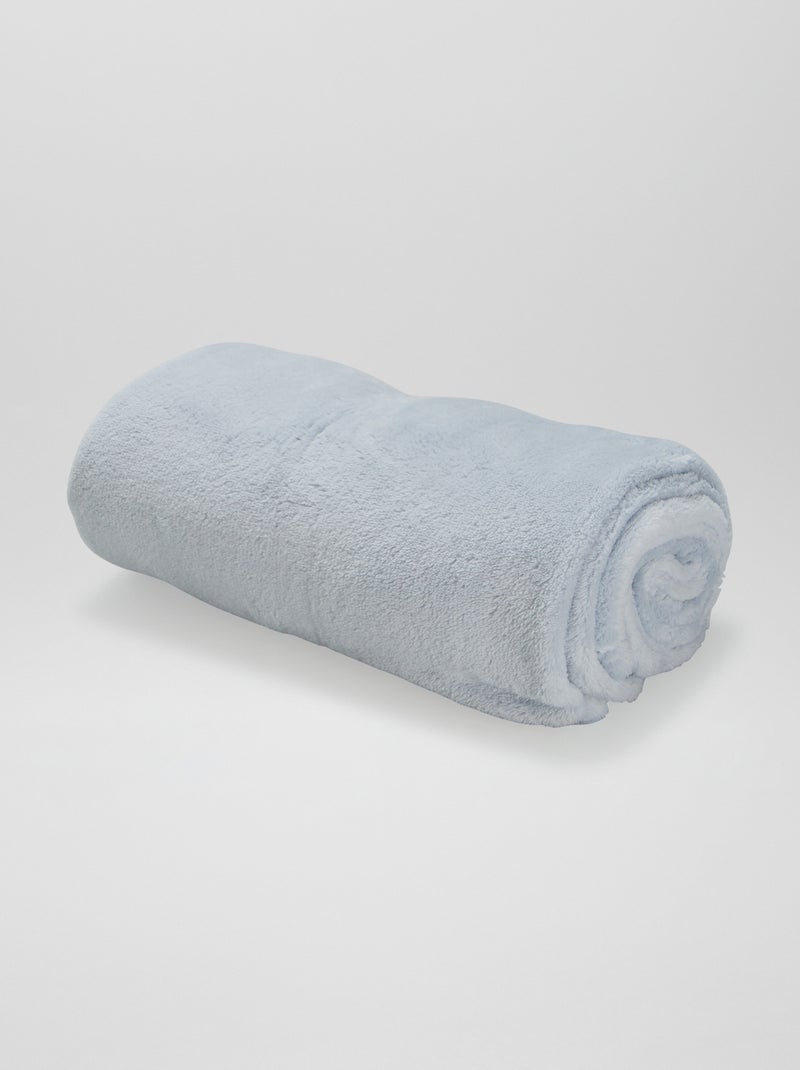 Manta polar para bebé AZUL - Kiabi