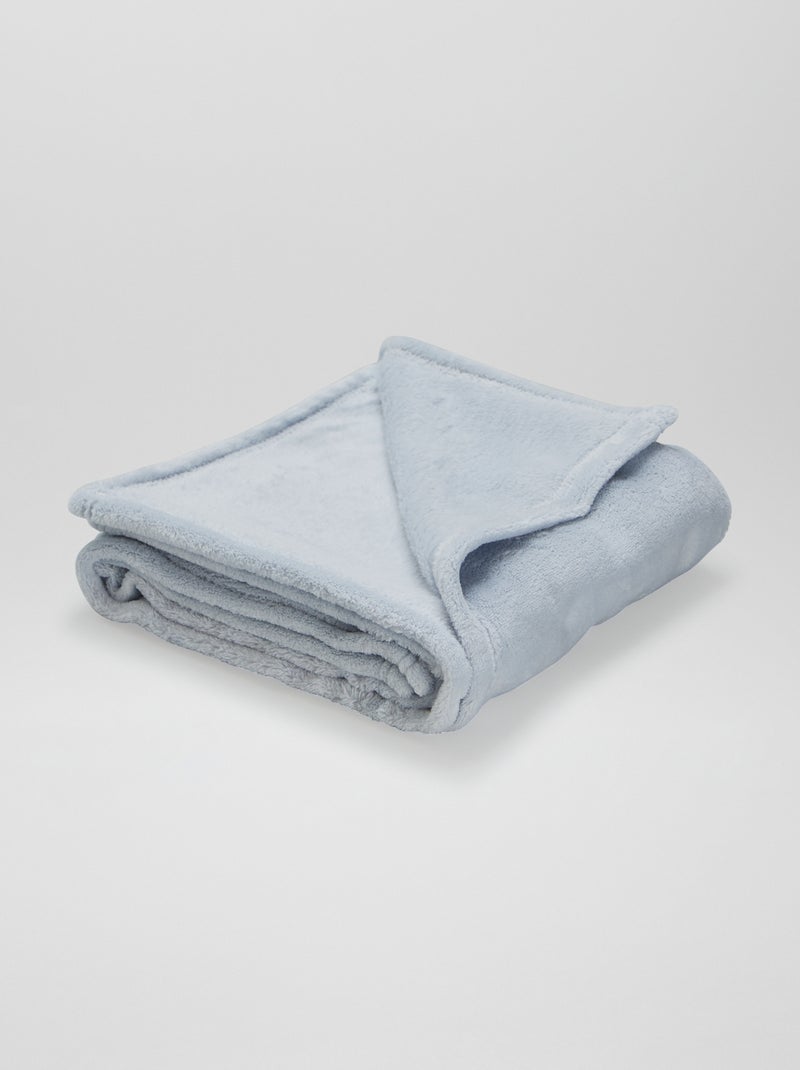 Manta polar para bebé AZUL - Kiabi