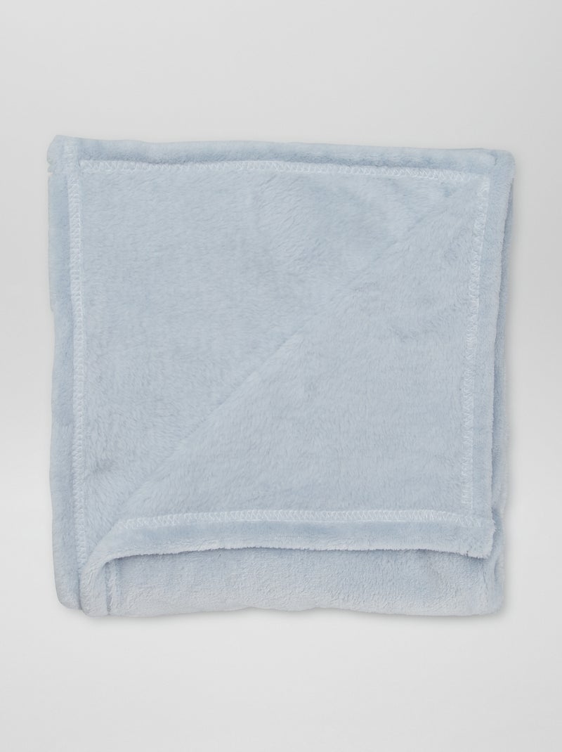 Manta polar para bebé AZUL - Kiabi