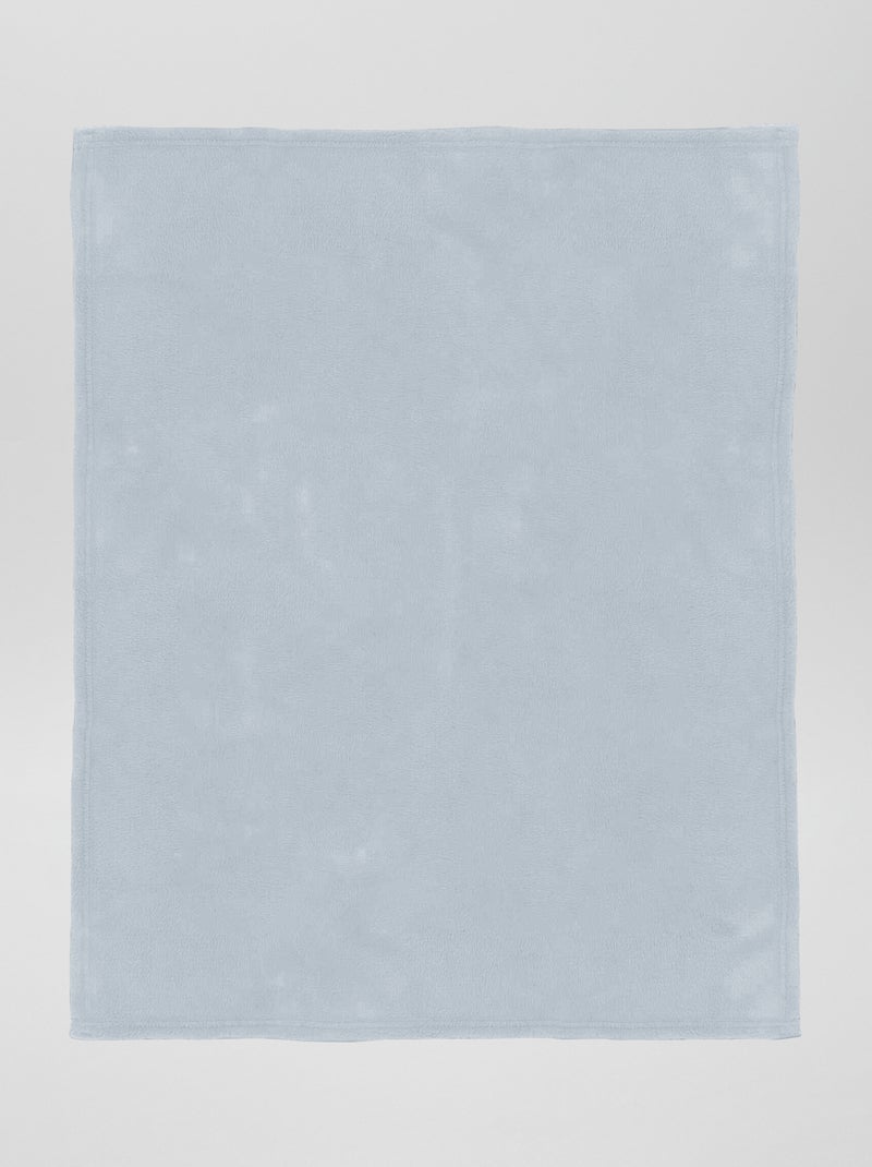 Manta polar para bebé AZUL - Kiabi