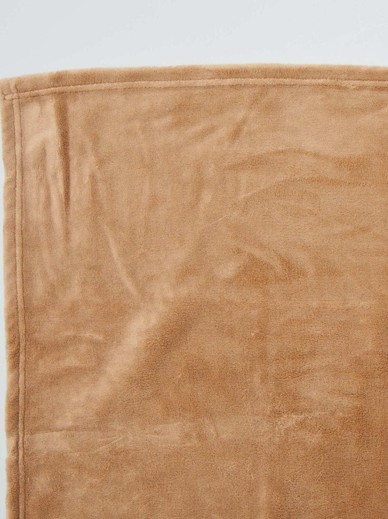 Manta polar para bebé BEGE - Kiabi