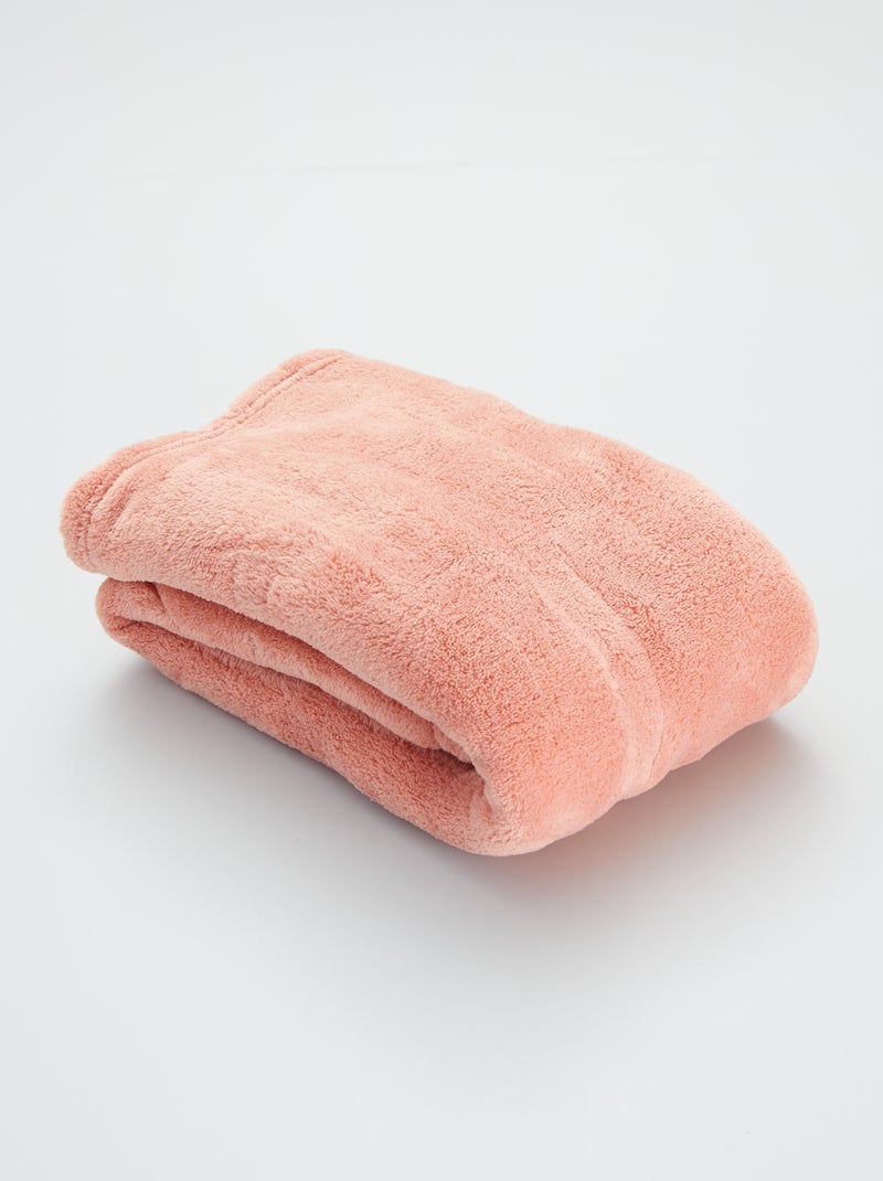 Manta polar para bebé Rosa - Kiabi
