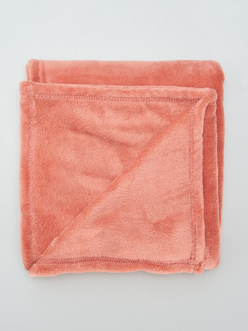 Manta polar para bebé ROSA - Kiabi