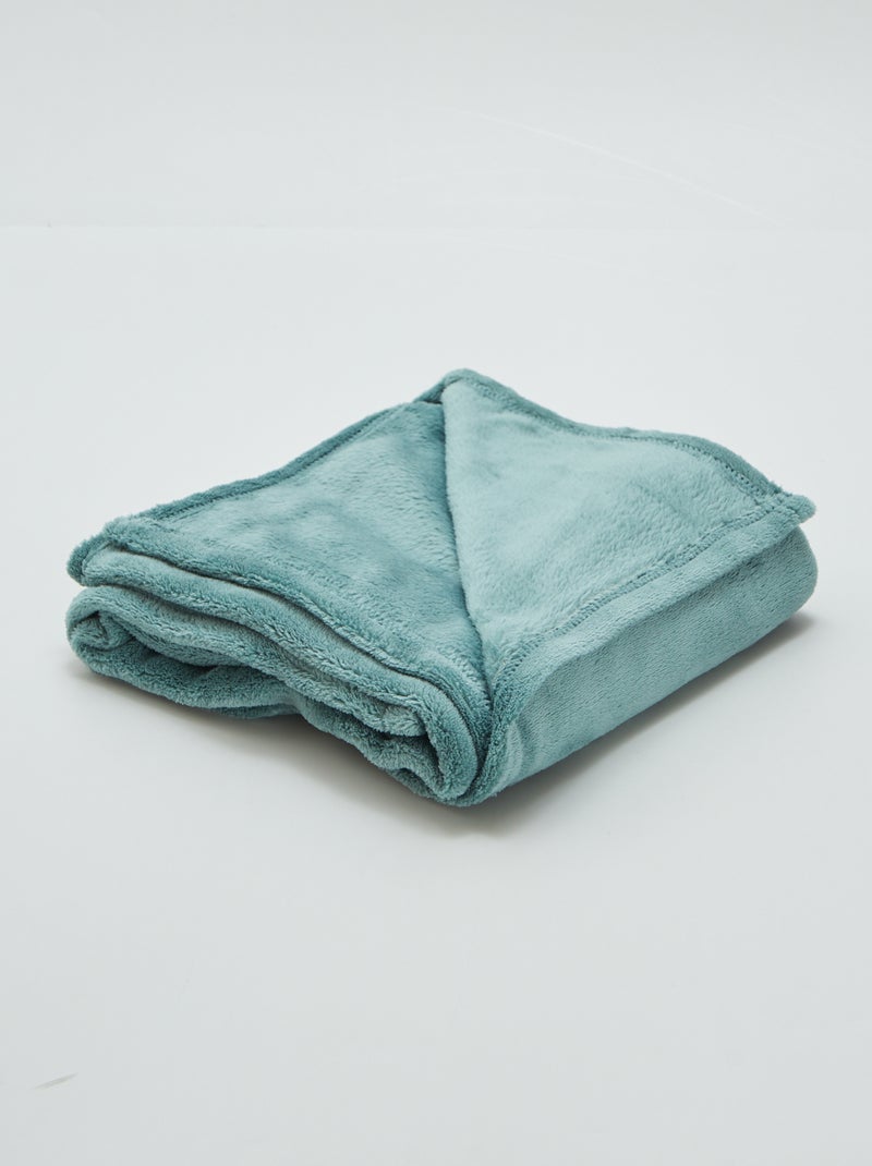 Manta polar para bebé VERDE - Kiabi